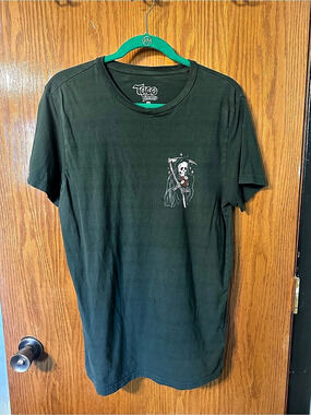 Taco Tuesday Grim Reaper Floral Graphic Tee